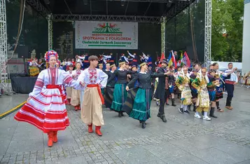 Międzynarodowe Spotkania z Folklorem w Chełmnie to już tradycja/ Fot. PITREX