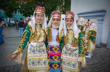 Międzynarodowe Spotkania z Folklorem w Chełmnie to już tradycja/ Fot. PITREX