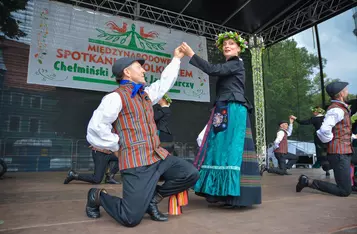 Międzynarodowe Spotkania z Folklorem w Chełmnie to już tradycja/ Fot. PITREX