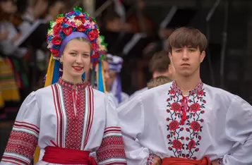 Międzynarodowe Spotkania z Folklorem w Chełmnie to już tradycja/ Fot. PITREX