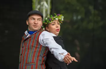 Międzynarodowe Spotkania z Folklorem w Chełmnie to już tradycja/ Fot. PITREX