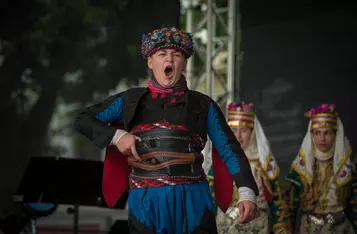 Międzynarodowe Spotkania z Folklorem w Chełmnie to już tradycja/ Fot. PITREX