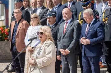 Przekazanie sprzętu jednostkom OSP, fot. Mikołaj Kuras dla UMWKP