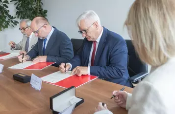 Podpisanie porozumienia na rzecz utworzenia Międzynarodowego Instytutu Polskiej Akademii Nauk, fot. Mikołaj Kuras dla UMWKP