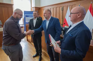 Ceremonia wręczenia umów FEdKP, 28 sierpnia 2025, fot. Mikołaj Kuras dla UMWKP
