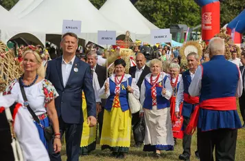 Dożynki wojewódzkie 2025, fot. Mikołaj Kuras dla UMWKP