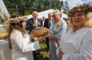 Dożynki wojewódzkie 2025, fot. Mikołaj Kuras dla UMWKP