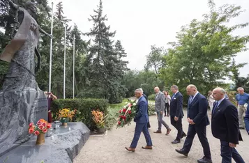 Uroczyste spotkanie w Przysieku, fot. Mikołaj Kuras dla UMWKP