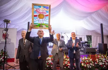 Uroczyste spotkanie w Przysieku, fot. Mikołaj Kuras dla UMWKP