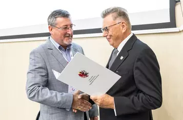 Briefing prasowy przed inauguracyjnym posiedzeniem Rady Rozwoju, fot. Szymon Zdziebło/tarantoga dla UMWKP