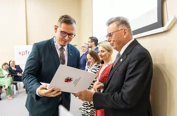 Briefing prasowy przed inauguracyjnym posiedzeniem Rady Rozwoju, fot. Szymon Zdziebło/tarantoga dla UMWKP