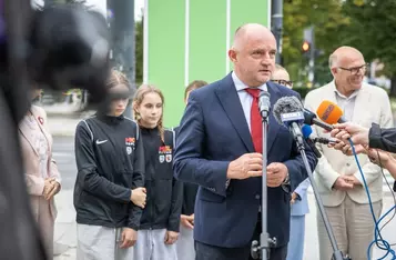Uroczystość uruchomienia zegara odliczającego czas do HMŚ Kujawy Pomorze 26, fot. Szymon Zdziebło/tarantoga.pl dla UMWKP