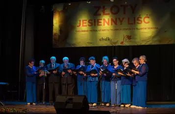 Chełmiński Przegląd Artystycznych Zespołów Klubów Seniora „Złoty Jesienny Liść”/ Fot. Pitrex