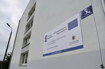 Uroczystość otwarcia centrum usług społecznych w Inowrocławiu, fot. Andrzej Goiński/UMWKP