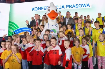 Prezentacja maskotki HMŚL Kujawy Pomorze 26, fot. Mikołaj Kuras dla UMWKP