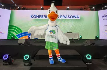Prezentacja maskotki HMŚL Kujawy Pomorze 26, fot. Mikołaj Kuras dla UMWKP