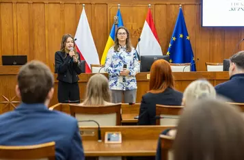 Podsumowanie V. edycji Kuźni liderów regionu, fot. Szymon Zdziebło/tarantoga.pl dla UMWKP