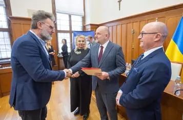 Przekazanie umów o finansowanie projektów w ramach FEdKP, 29 października 2025, fot. Mikołaj Kuras dla UMWKP