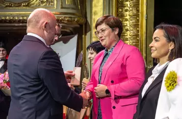Gala wręczenia nagród w konkursie Agricola-Syn Ziemi, fot. Szymon Zdziebło/ tarantoga.pl dla UMWKP