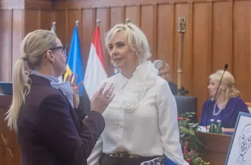 Sesja sejmiku województwa, 24 listopada 2025, fot. Mikołaj Kuras dla UMWKP