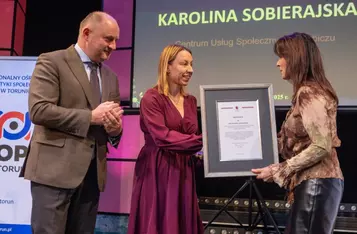 Gala konkursu Pracownik Socjalny Kujaw i Pomorza, fot. Mikołaj Kuras dla UMWKP