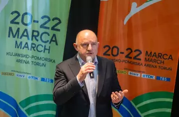 Uroczystość z okazji rozpoczęcia odliczania stu dni do Halowych Mistrzostw Świata Kujawy Pomorze 26, fot. Mikołaj Kuras dla UMWKP