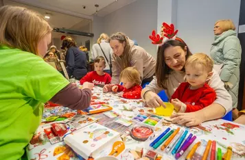 Warsztaty świąteczne z marszałkiem, fot. Mikołaj Kuras dla UMWKP