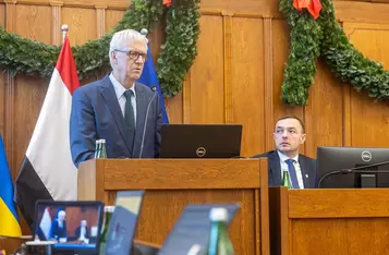Sesja budżetowa sejmiku województwa, 19 grudnia 2025, fot. Szymon Zdziebło/tarantoga dla UMWKP
