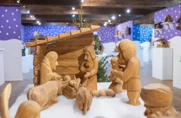 Wystawa szopek w Muzeum Etnograficznym, fot. Mikołaj Kuras dla UMWKP