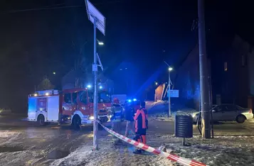 Tragedia w centrum Chełmna. Nie żyje kobieta i trójka dzieci/ Fot. KP PSP Chełmno