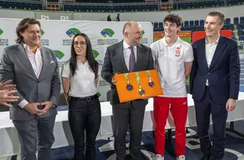Prezentacja medali HMŚ Kujawy Pomorze 26, fot. Mikołaj Kuras dla UMWKP