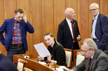 Sesja sejmiku województwa 23 lutego 2026, fot. Andrzej Goiński/UMWKP