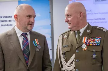 Ceremonia podpisania porozumienia w sprawie powołania uczelni wojskowej w Toruniu, fot. Mikołaj Kuras dla UMWKP