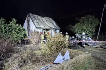Nocne pożary pod Chełmnem/ Fot. KP PSP w Chełmnie