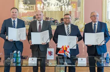 Cztery regiony wspólnie na rzecz S15, spotkanie marszałków w Toruniu fot. Mikołaj Kuras dla UMWKP