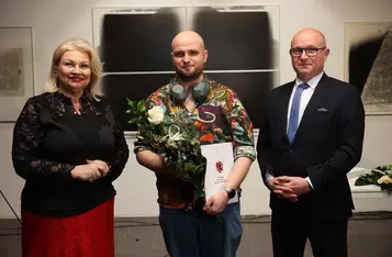 Wręczenie stypendiów artystycznych, fot. Mikołaj Kuras dla UMWKP