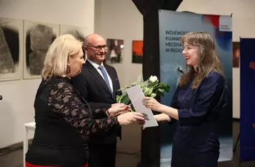 Wręczenie stypendiów artystycznych, fot. Mikołaj Kuras dla UMWKP
