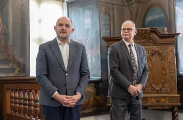 Ceremonia podpisania umowy, fot. Mikołaj Kuras dla UMWKP