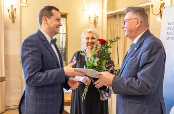 Nagrody z okazji Międzynarodowego Dnia Teatru, fot. Szymon Zdziebło/tarantoga.pl dla UMWKP