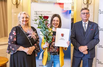 Nagrody z okazji Międzynarodowego Dnia Teatru, fot. Szymon Zdziebło/tarantoga.pl dla UMWKP