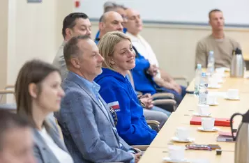 Spotkanie z przedstawicielami klubów sportowych w ramach programu Klub Pro, fot. Mikołaj Kuras dla UMWKP