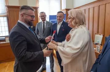 Ceremonia wręczenia umów FEdKP, 24 kwietnia 2026, fot. Mikołaj Kuras dla UMWKP