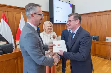 Ceremonia wręczenia umów FEdKP, 24 kwietnia 2026, fot. Mikołaj Kuras dla UMWKP