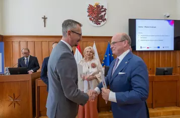 Ceremonia wręczenia umów FEdKP, 24 kwietnia 2026, fot. Mikołaj Kuras dla UMWKP