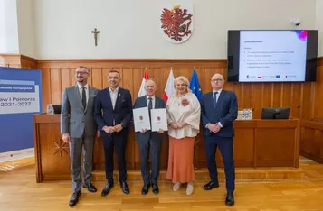 Ceremonia wręczenia umów FEdKP, 24 kwietnia 2026, fot. Mikołaj Kuras dla UMWKP