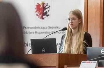 Regionalny Konkurs Wiedzy o Samorządzie Terytorialnym, fot. Szymon Zdziebło/tarantoga.pl dla UMWKP