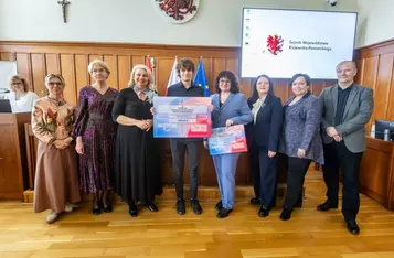 Regionalny Konkurs Wiedzy o Samorządzie Terytorialnym, fot. Szymon Zdziebło/tarantoga.pl dla UMWKP