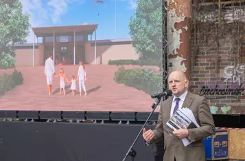 Spotkanie w kompleksie basenowym w Ciechocinku, fot. Mikołaj Kuras dla UMWKP