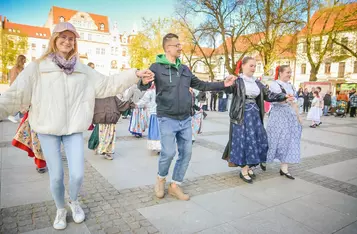 Obchody Międzynarodowego Dnia Tańca w Chełmnie/ fot. PITREX
