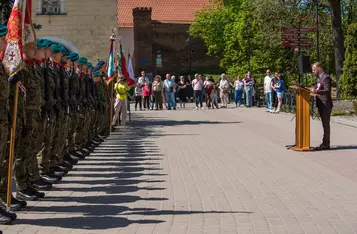 W pełnym słońcu Święto Konstytucji 3 Maja w Chełmnie/Fot. PITREX